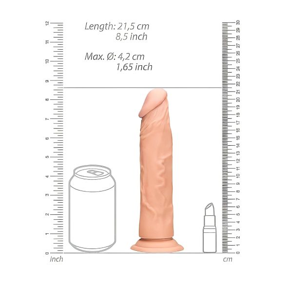 RealRock Dong 8 - naturrealistischer Dildo (20cm)