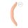 RealRock Doppel-Dildo 14 - Doppeldildo (36cm) - Hautfarbe