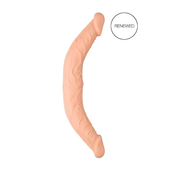 RealRock Doppel-Dildo 14 - Doppeldildo (36cm) - Hautfarbe