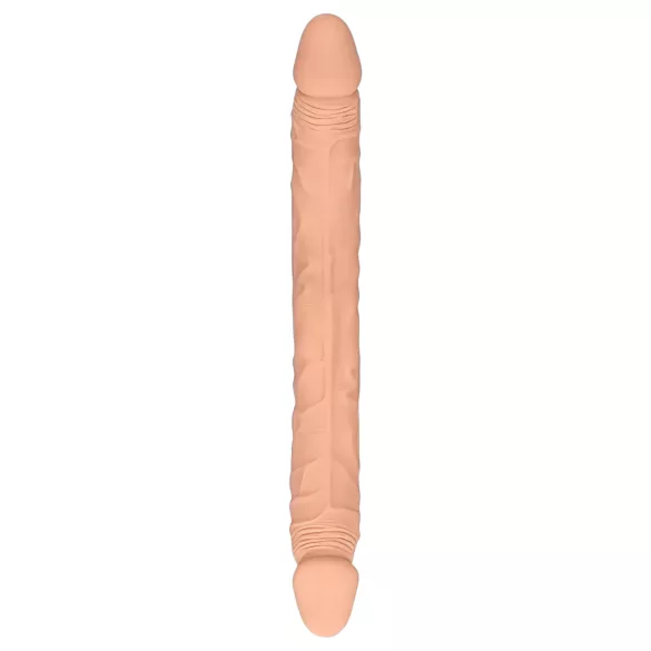 RealRock Double Dong 14 - Doppel-Dildo (36cm) - hautfarben