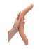 RealRock Doppel-Dildo 14 - Doppeldildo (36cm) - Hautfarbe