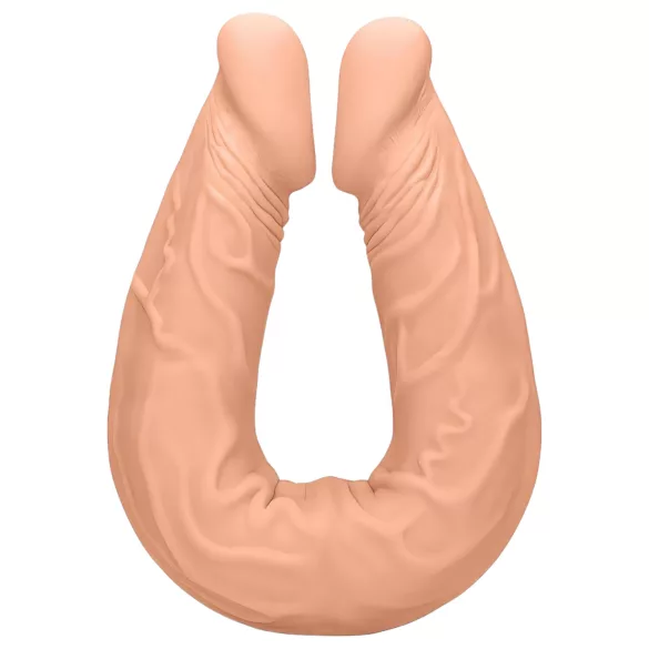RealRock Double Dong 14 - Doppel-Dildo (36cm) - hautfarben