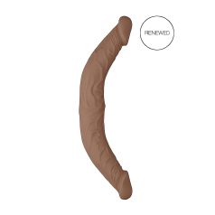 RealRock Double Dong 14 - doppeldildo (36cm) - dunkel natur