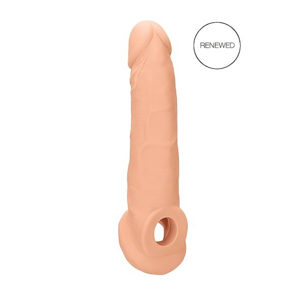 RealRock Penis Sleeve 9 - Penismanschette (21,5cm) - natur