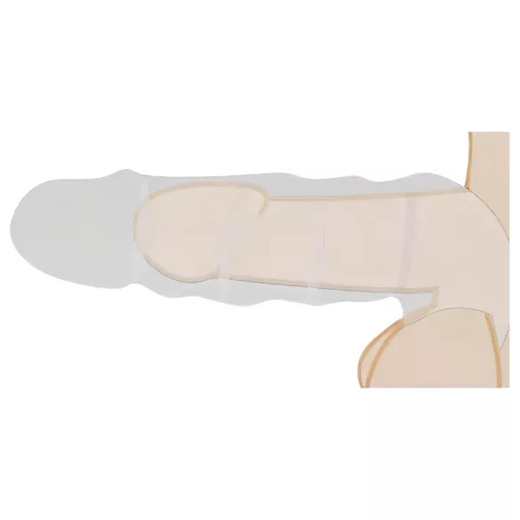 RealRock Penishülle 9 - dunkel natur, 21,5 cm