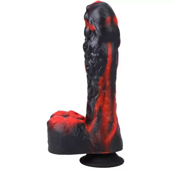 Doc Johnson Mini F-Machine Tendril - Roter Funkstoßen-Vibrator
