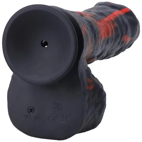 Doc Johnson Mini F-Machine Tendril - Roter Funkstoßen-Vibrator