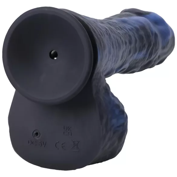 Doc Johnson Mini F-Machine Tendril - Funksteuerungs-Vibrator (blau)