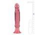 Crystal Jellies - Saugnapf Anal-Dildo (Pink)