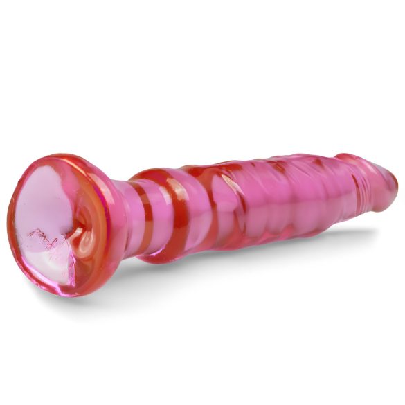 Crystal Jellies - Saugnapf Anal-Dildo (Pink)