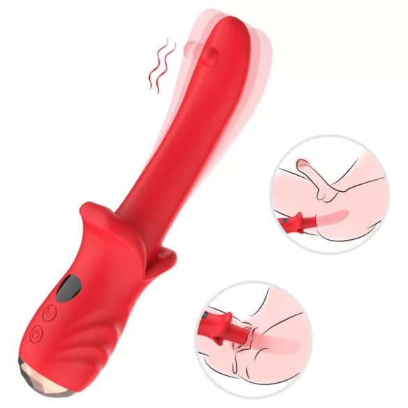 Bestoy - wasserdichter G-Punkt Vibrator (rot)
