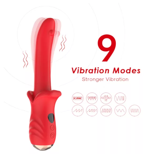 Bestoy - wasserdichter G-Punkt Vibrator (rot)