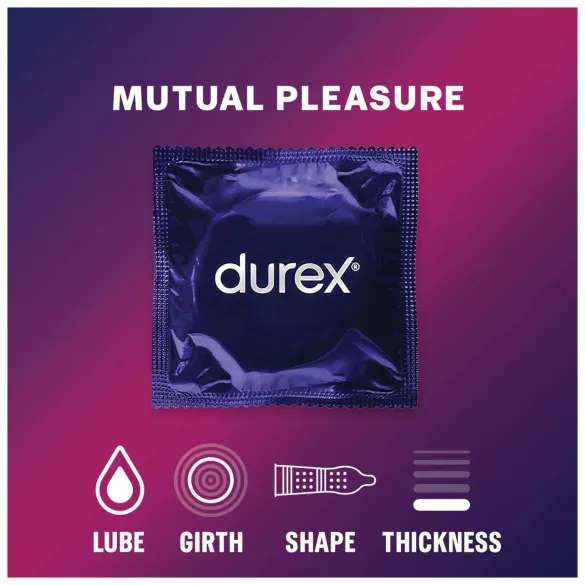 Durex Mutual Pleasure - verzögerndes Kondom (3 Stk.)
