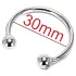 Edelstahl Eichelring zur Ejakulationsverzögerung (30mm)