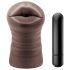 Enlust Krystal - Vibrationsmund mit KI-Bildern (braun)