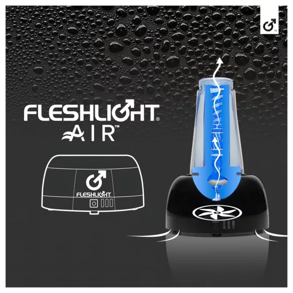 Fleshlight Air - automatischer Masturbator-Trockner (schwarz)