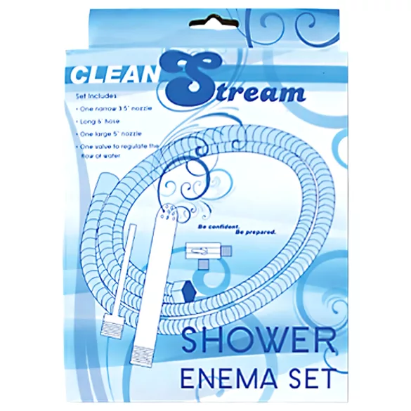 Shower Enema - Aluminium-Intimduscheset (Silber)