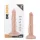 Dr. Skin 5 - naturgetreuer Dildo mit Saugnapf (hautfarben, 14,5 cm)