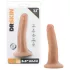 Dr. Skin 5,5 - lebensechtes Saugfuß-Dildo - natur (14cm)