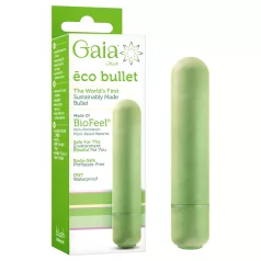   Gaia Eco M - umweltfreundlicher Stabvibrator (grün) - mittelgroß