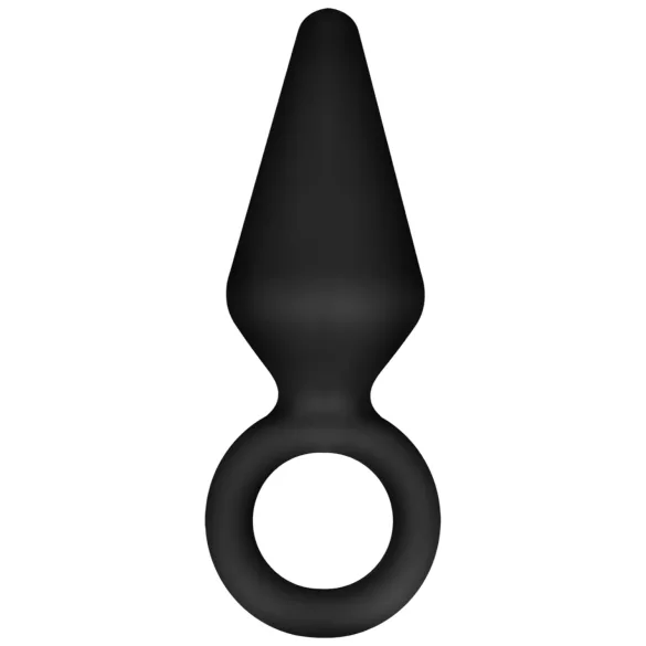 Anal Adventures Platinum S - Analplug (schwarz) - klein