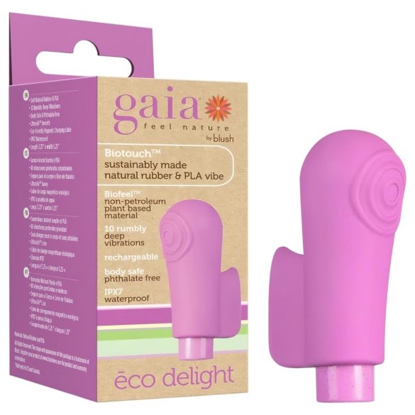 Blush Gaia - stimulierender Finger-Vibrator (lila)