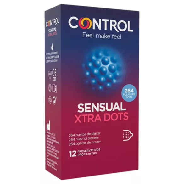 Control - Extra Gepunktetes Kondome (12 Stk)