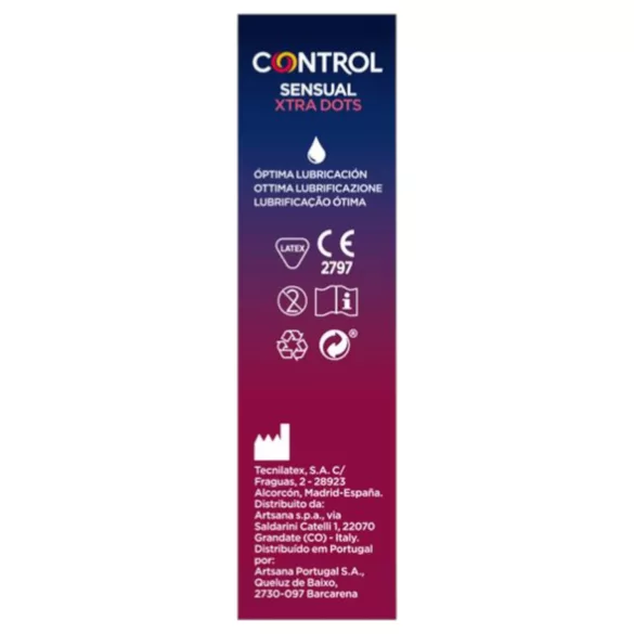 Control - Extra Gepunktetes Kondome (12 Stk)