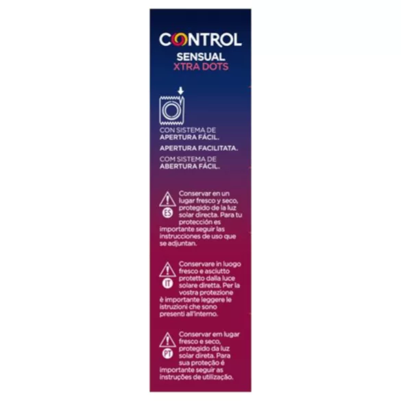 Control - Extra Gepunktetes Kondome (12 Stk)