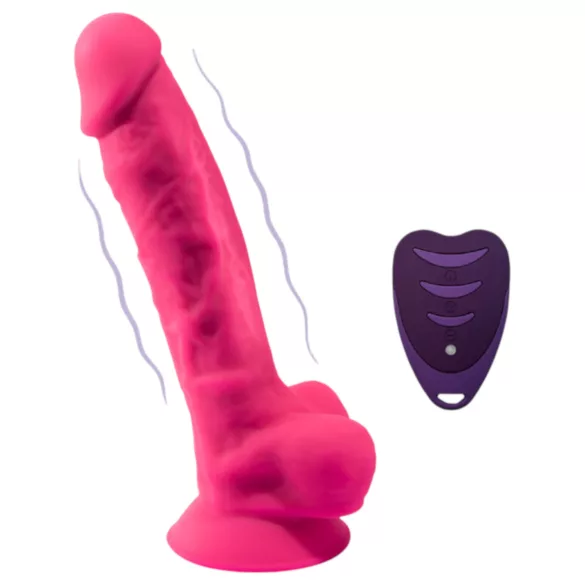 Silexd - Haftrutsch, Häschen Vibrator mit Fernbedienung (Pink)