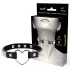 Coquette - Strass-Choker mit Herzanhänger (schwarz)