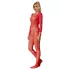 Subblime 952419 - Glänzender Strass-Overall - (Rot) - XS-M