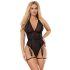 Subblime 954147 - Gestreiftes Body-Set - (Schwarz) - L/XL