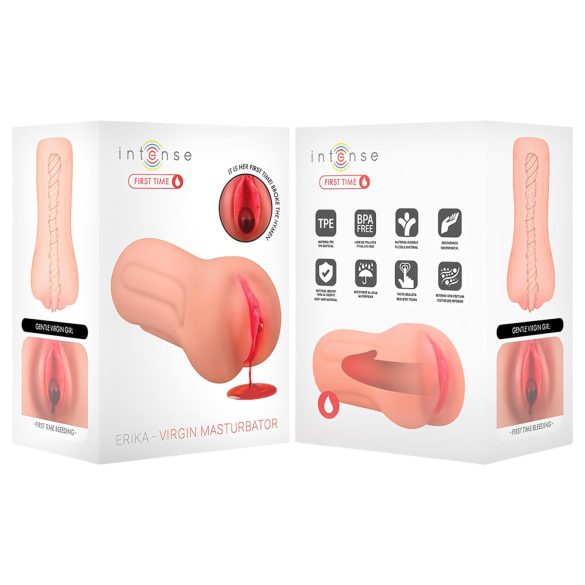 Intense First Time Erica - naturgetreue Jungfrau Masturbator (natur)