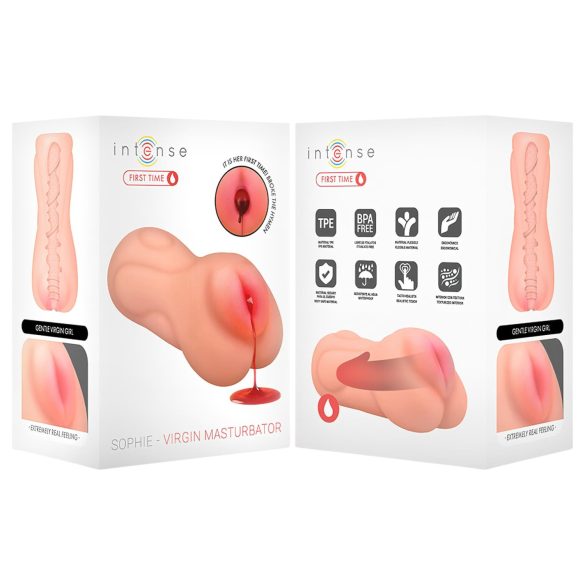 Intense First Time Sophie - naturgetreues Jungfernmöschen Masturbator