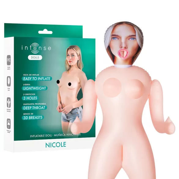Intense Dolls Nicole - aufblasbare Liebespuppe