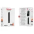 Oninder - App-gesteuerter Vibrator (schwarz)
