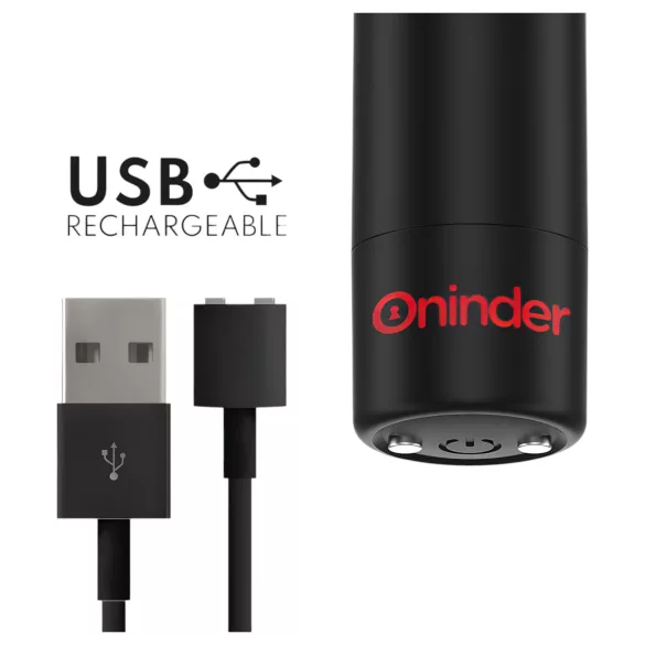Oninder - App-gesteuerter Vibrator (schwarz)