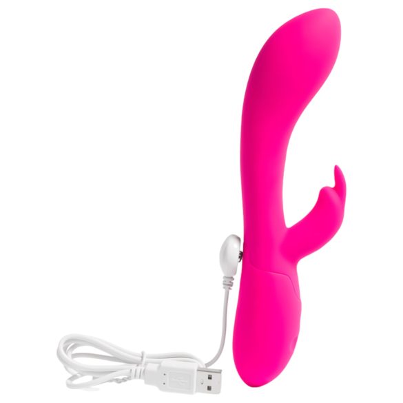 Platanomelón Lucas - Akku-Vibrator mit Klitorisarm (Pink)
