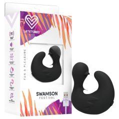 Latetobed - Enten-Finger-Vibrator (schwarz)