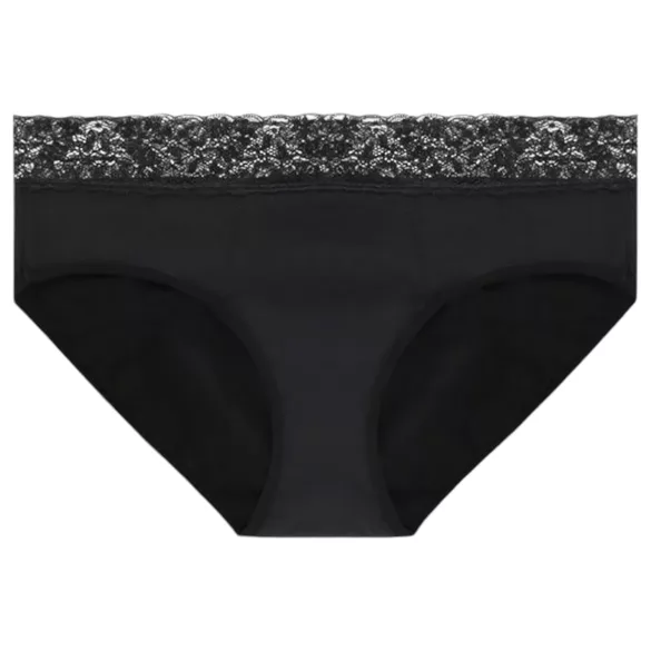 Adalet Natura Super - Periodenslip (schwarz) - M
