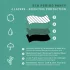 Adalet Flora Normal - Menstruationsunterwäsche (schwarz) - M