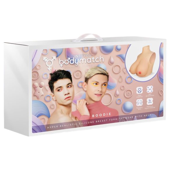 INTOYOU - ansteckbare realistische Brüste (natur)
