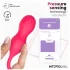 INTOYOU Kyra Pelvic - App-gesteuerte vibrierende Liebeskugel (Pink)