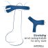 INTOYOU – Intelligenter, vibrierender Penis- und Hodenring (Blau)