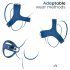 INTOYOU – Intelligenter, vibrierender Penis- und Hodenring (Blau)