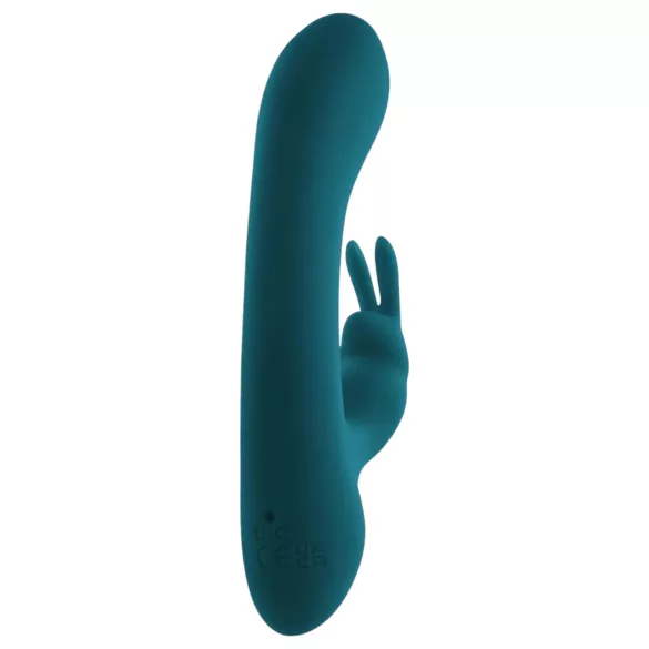 Playboy Rabbit - Akkus, wasserdichter Klitorisstimulator (türkis)