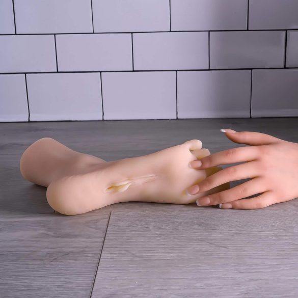 Zero Tolerance Pussy Footin - naturgetreues Fuß-Mösenduplikat