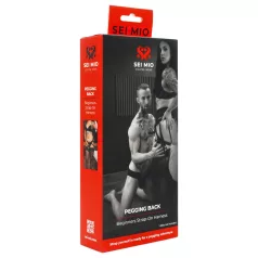Sei Mio - Strap-On-Geschirr (schwarz)