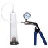 Tom Heavy Duty - Penis Pumpe mit Metallhebel (transparent)
